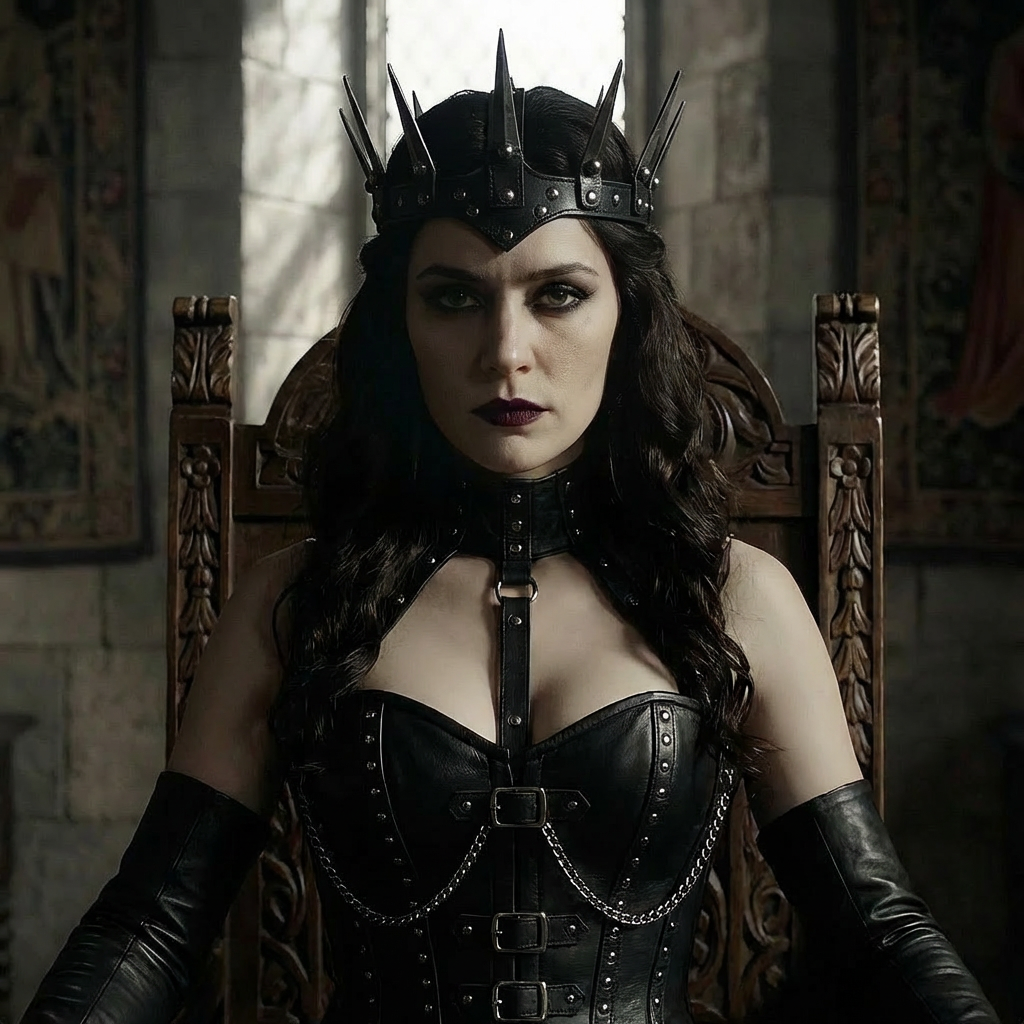 Transform into dominatrix queen aesthetic